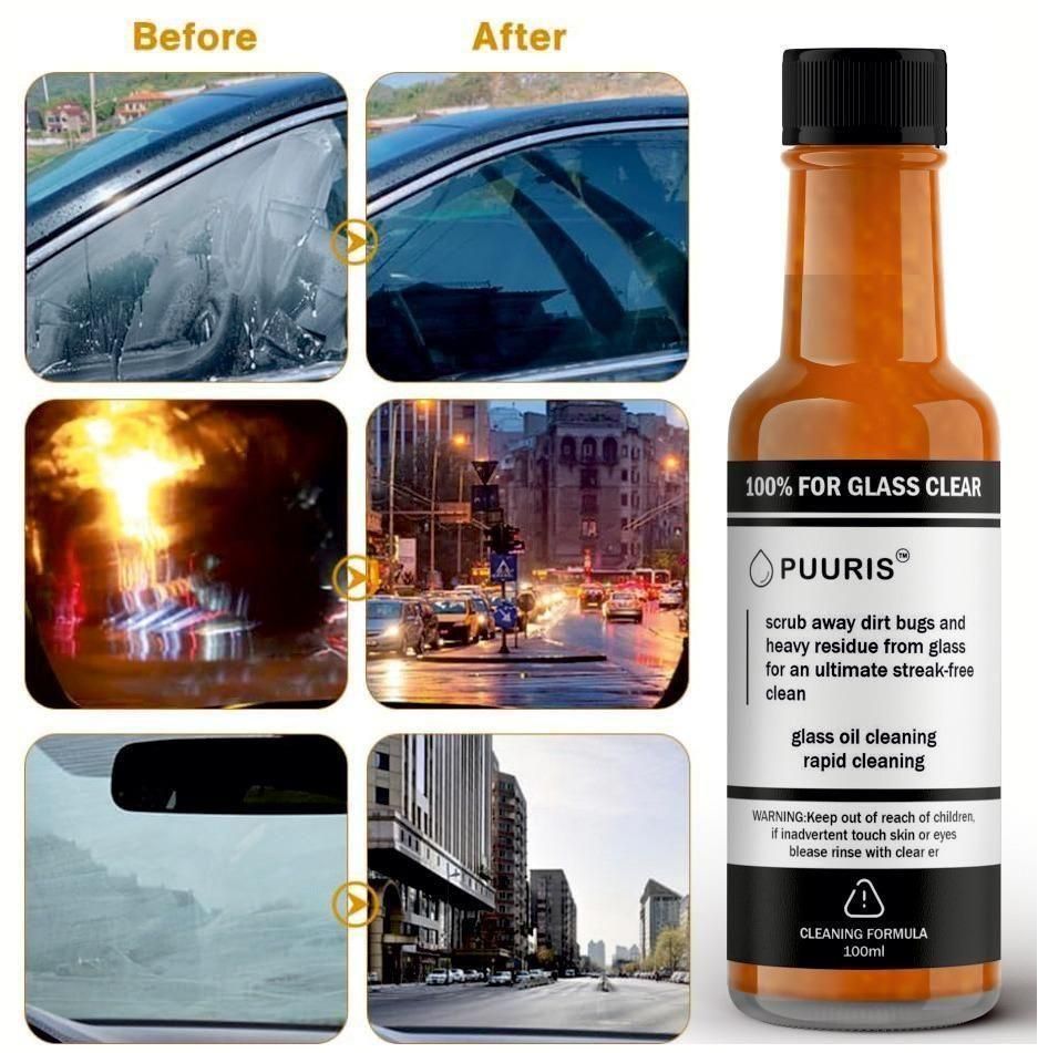 🔥Glass Cleaning Agent Powerful Stain Remover 🔥 [BUY 1 GET 1 FREE]🔥