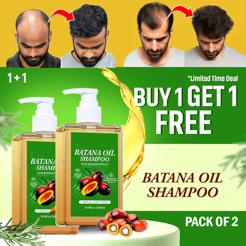 Batana Oil Shampoo for Hair Growth with Rosemary Extract🌱✨(Buy 1 Get 1 Free)